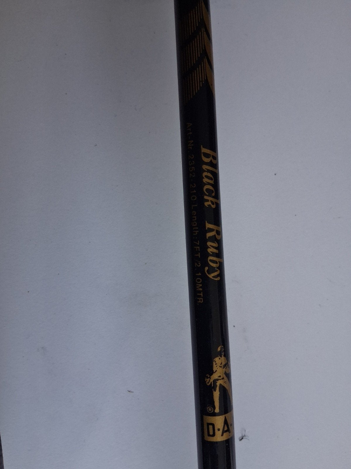 D.A.M. Black Ruby D-A Werphengel - 2.10m, Ophalen of Verzenden, Gebruikt, Werphengel