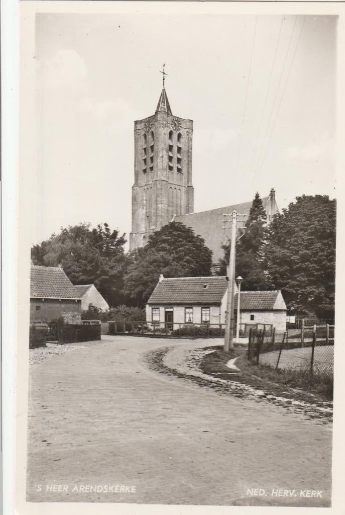 's heer arendskerke- n.h. kerk, Verzamelen, Ophalen of Verzenden, 1960 tot 1980, Zeeland