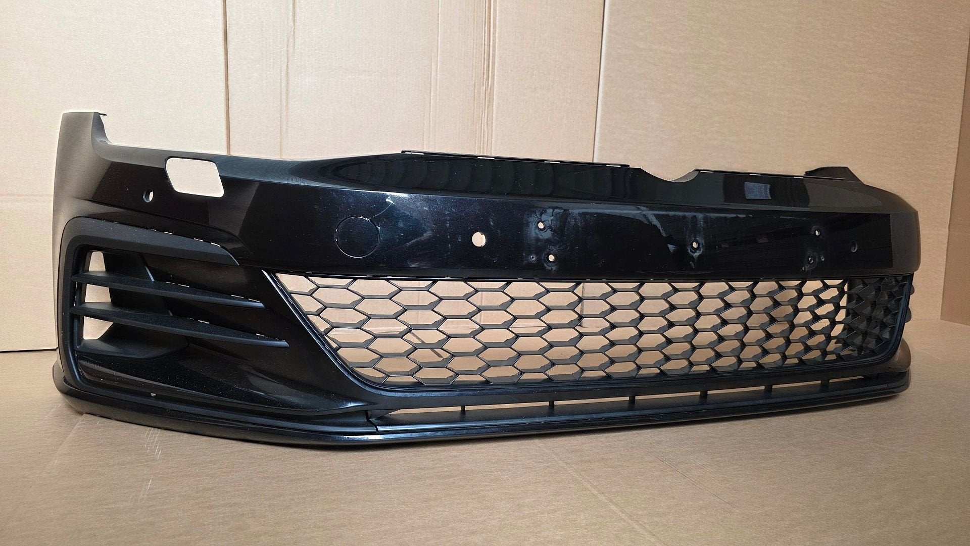 Voorbumper Volkswagen Golf 7 VII 7.5 4xPDC KLS GTI GTD VW, Auto-onderdelen, Gebruikt, -, Voor, Ophalen of Verzenden