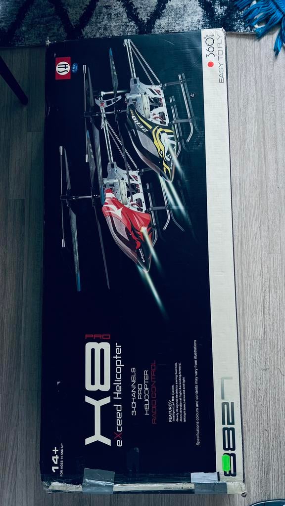 Exceed helicopter model, Overige merken, Gebruikt, Helikopter, Ophalen of Verzenden