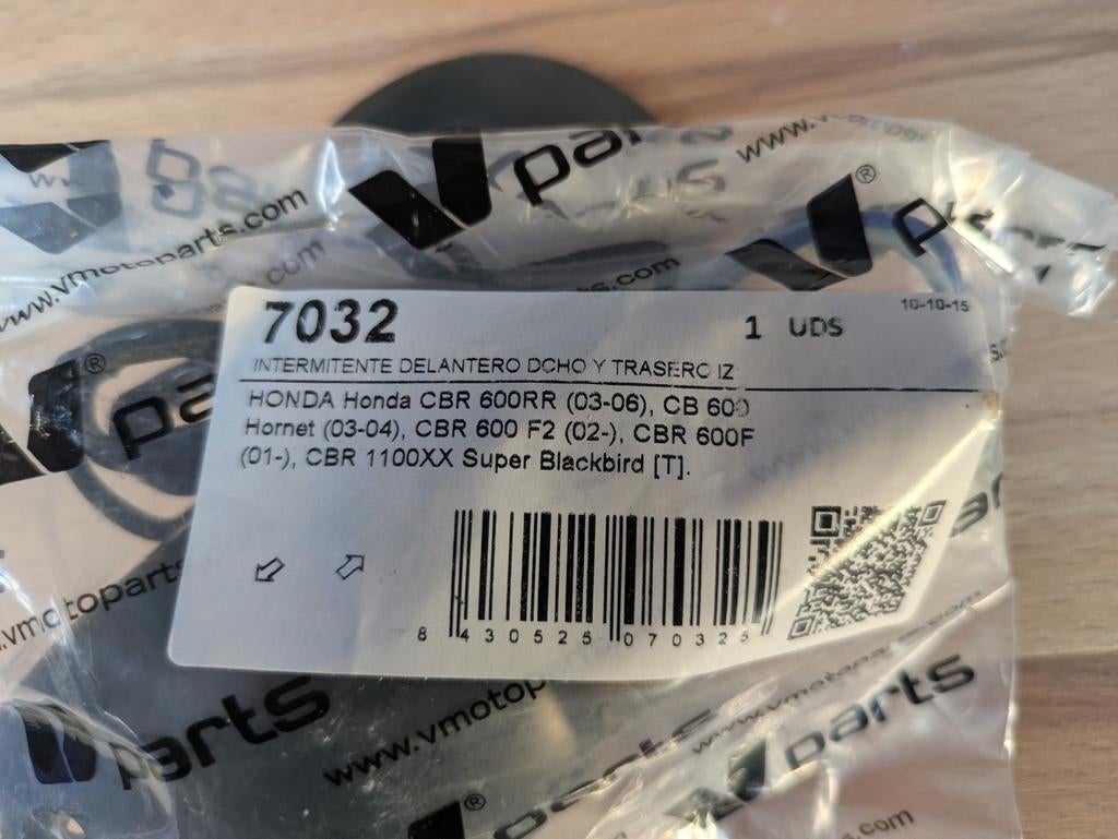Honda Knipperlicht CBR600RR CBR600F Hornet CBR1100XX, Ophalen of Verzenden, Nieuw