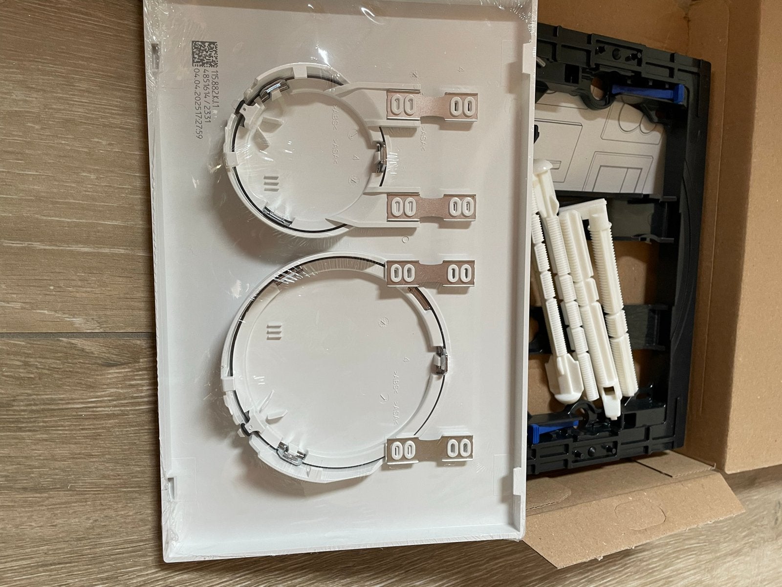 Geberit Sigma 20 bedieningsplaat voor toilet nieuw, Ophalen of Verzenden, Nieuw, Chroom, Toilet