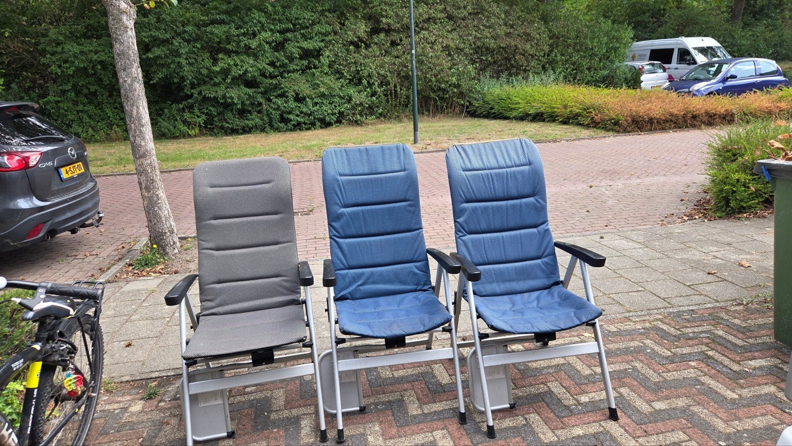 camping stoelen anwb, Caravans en Kamperen, Kampeermeubelen, Ophalen, Zo goed als nieuw, Campingstoel