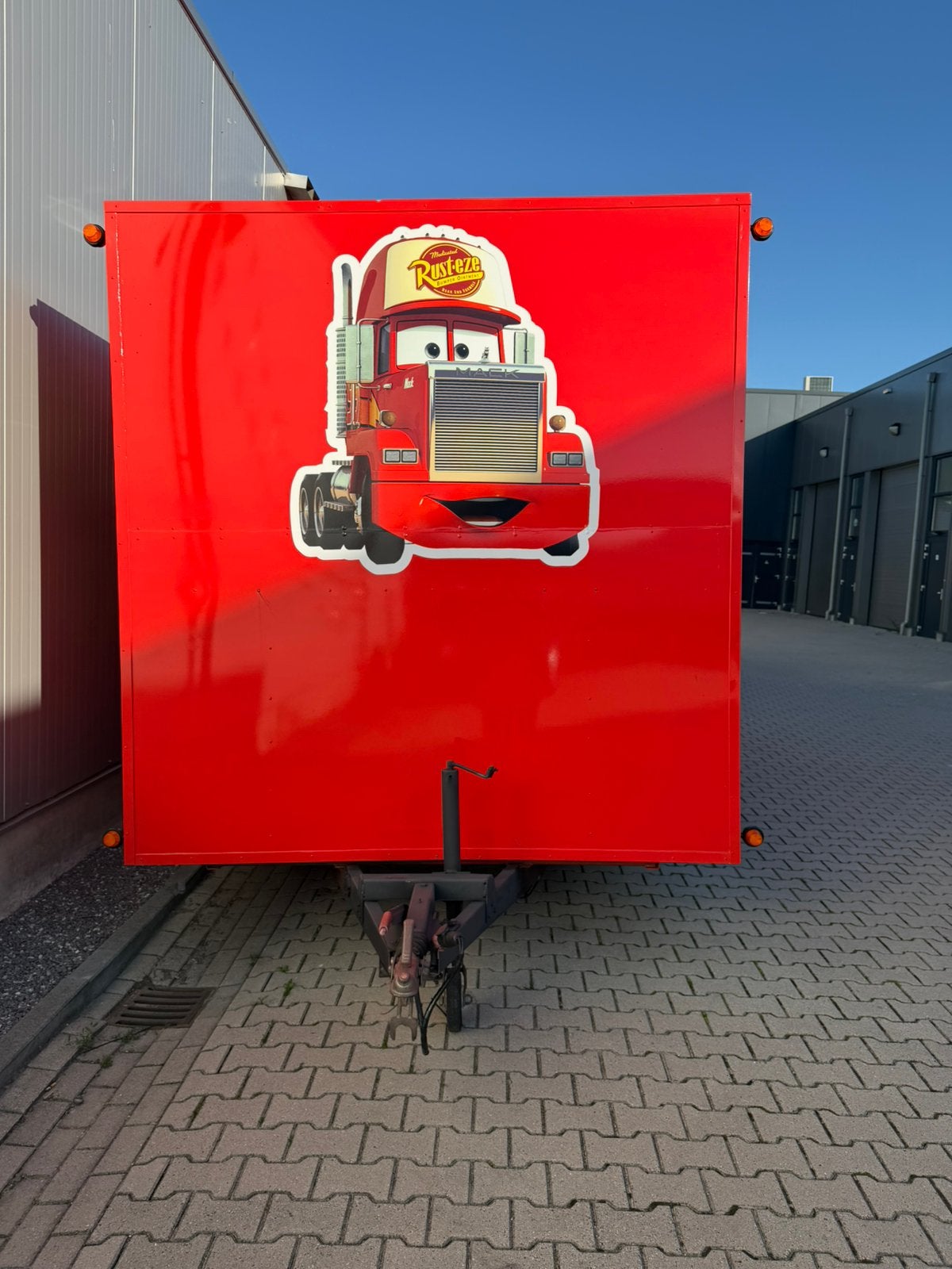 Dichte trailer voor autosport, Auto diversen, Aanhangers en Bagagewagens, Ophalen