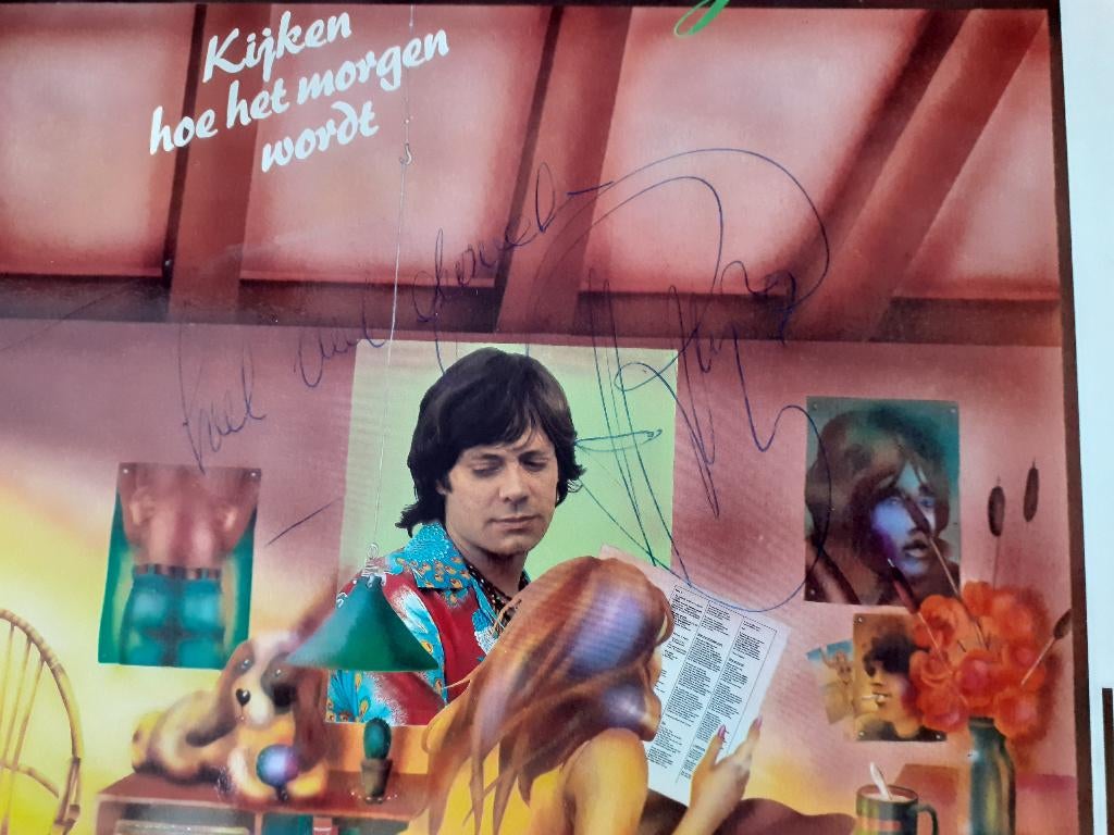 ROB DE NIJS - KIJKEN HOE HET WORDT + HANDTEKENING, Ophalen of Verzenden, Zo goed als nieuw, Overige formaten, Levenslied of Smartlap