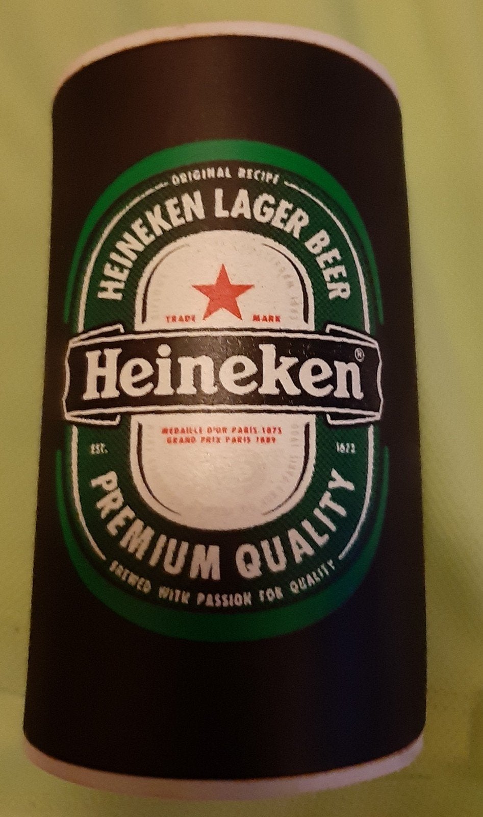 Heineken blik of fles koeler., Verzamelen, Biermerken, Ophalen of Verzenden, Zo goed als nieuw, Heineken