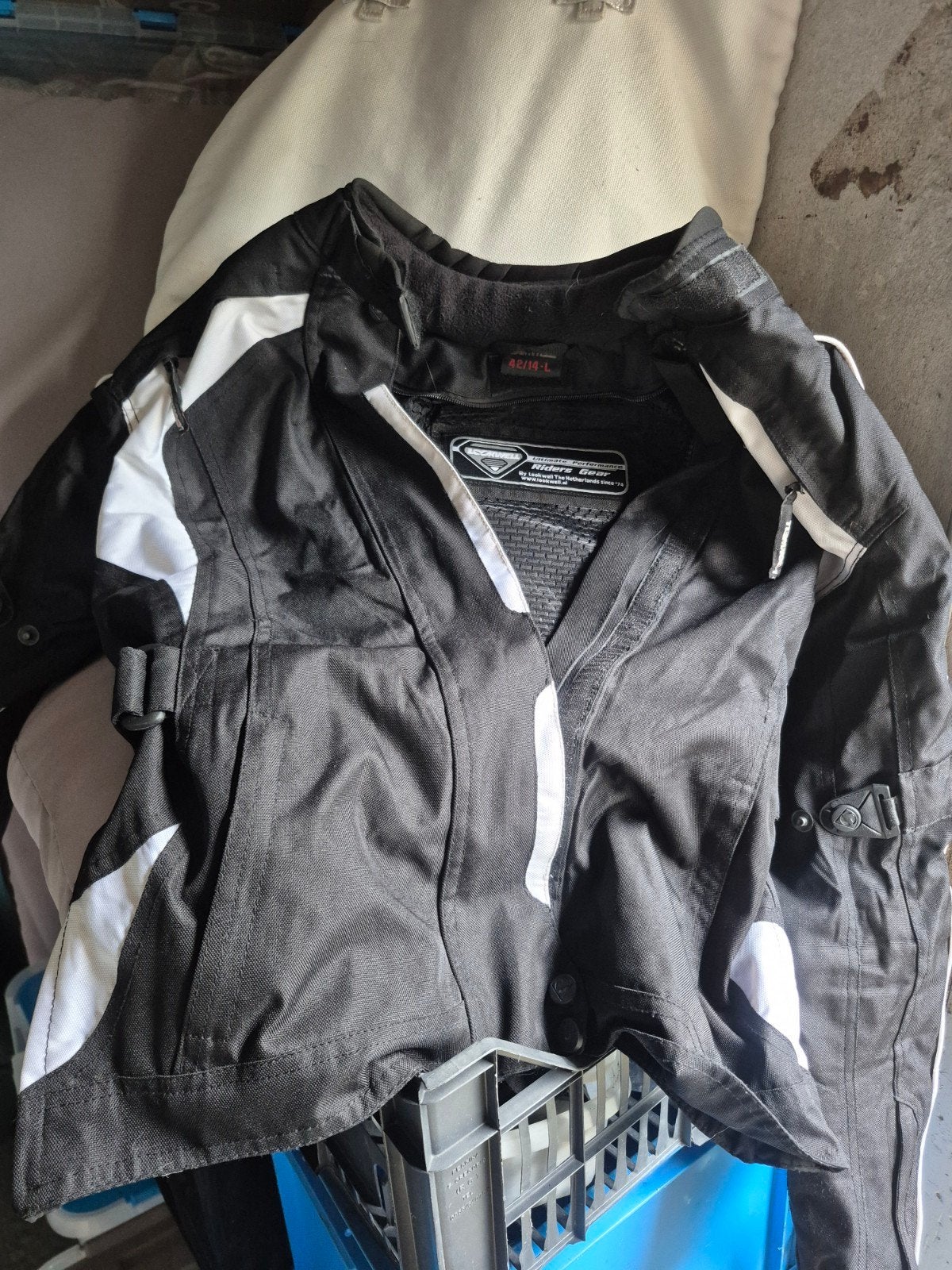 Motorjas en motorschoenen dames, Motoren, Ophalen, Jas | textiel, Lookwell, Dames