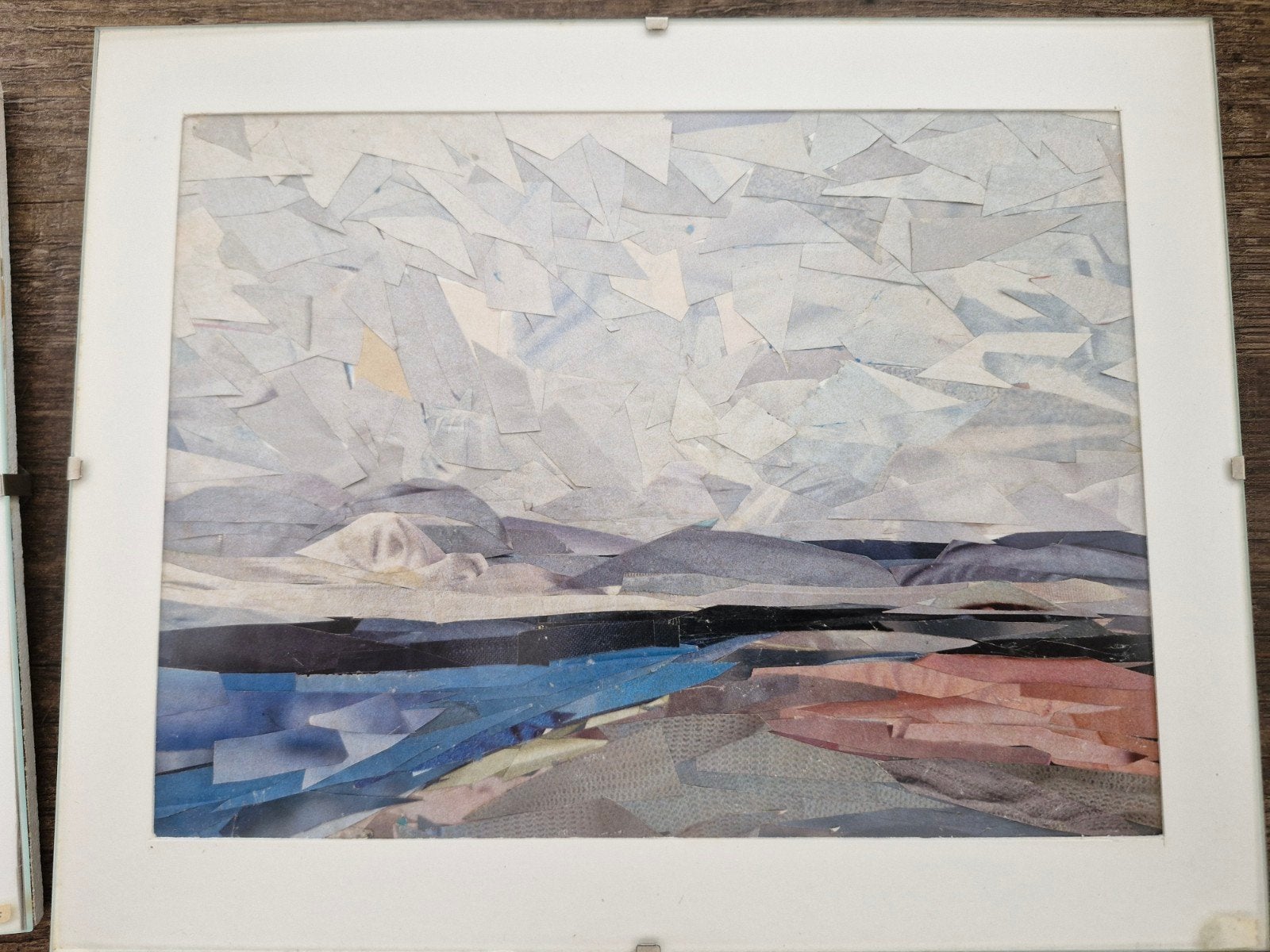 Collage kunstwerk. ( 2), Ophalen of Verzenden