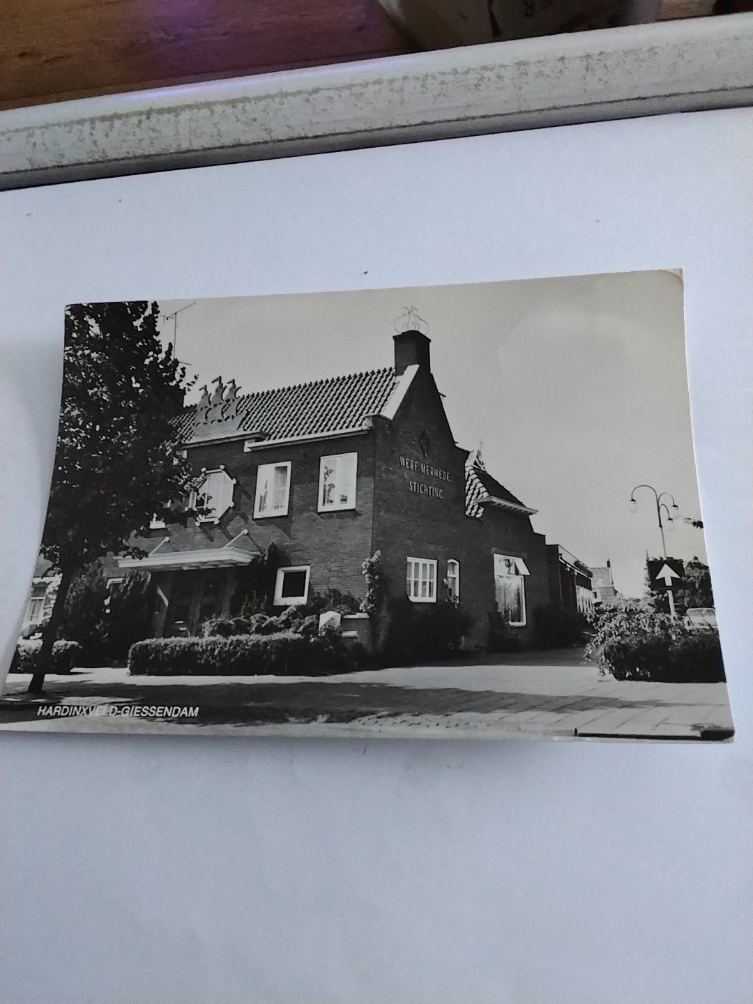 Oude Ansichtkaart Hardinxveld-Giessendam Werf Merwede, Ophalen of Verzenden, 1960 tot 1980, Gelopen, Zuid-Holland