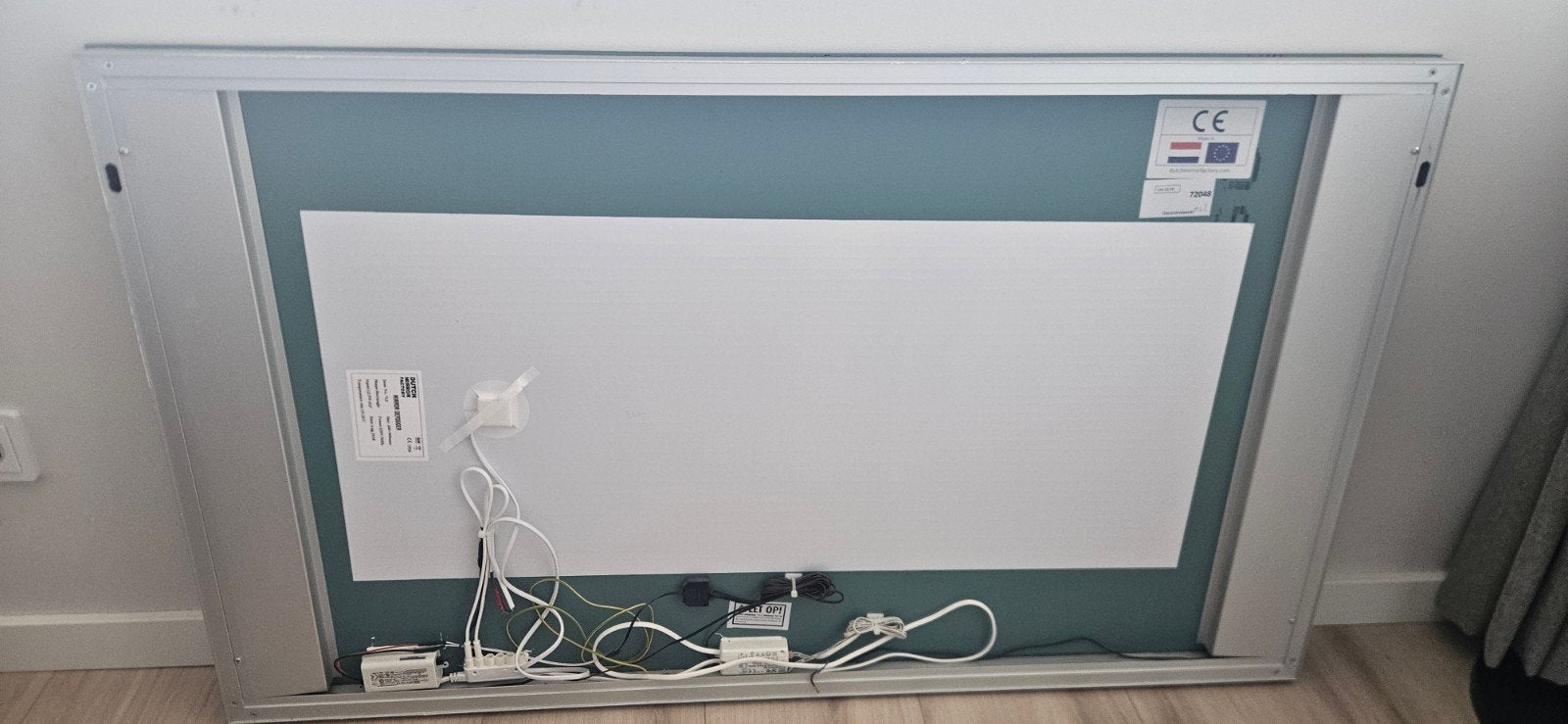 Badkamer spiegel verwarmend 900x400, Ophalen, Overige typen, 50 tot 100 cm, Minder dan 25 cm