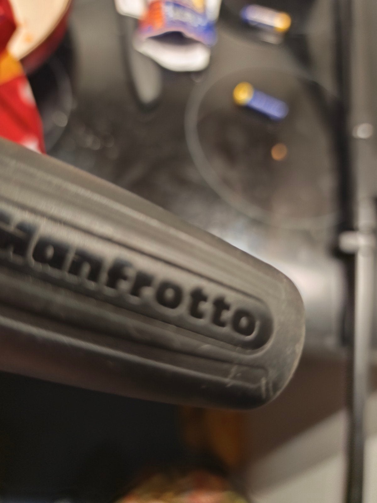 Manfrotto Statiefkop met Snelkoppelingsplaat, Gebruikt, Snelkoppelingsplaat, Ophalen of Verzenden, Statiefkop