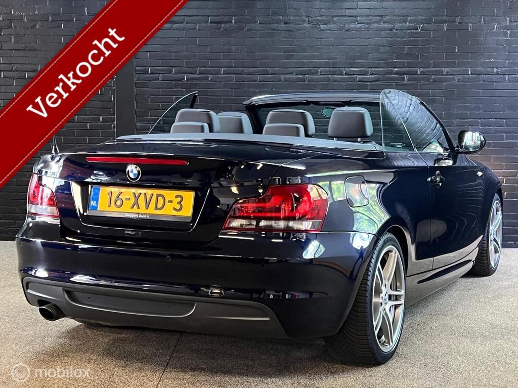 BMW 1-serie Cabrio 118i High Executive M PAKKET LEDER CRUISE, Euro 5, Achterwielaandrijving, Cabriolet, 4 stoelen