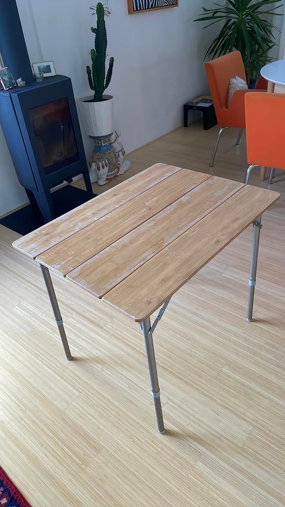Campingtafel, zeer compact, Ophalen of Verzenden, Gebruikt