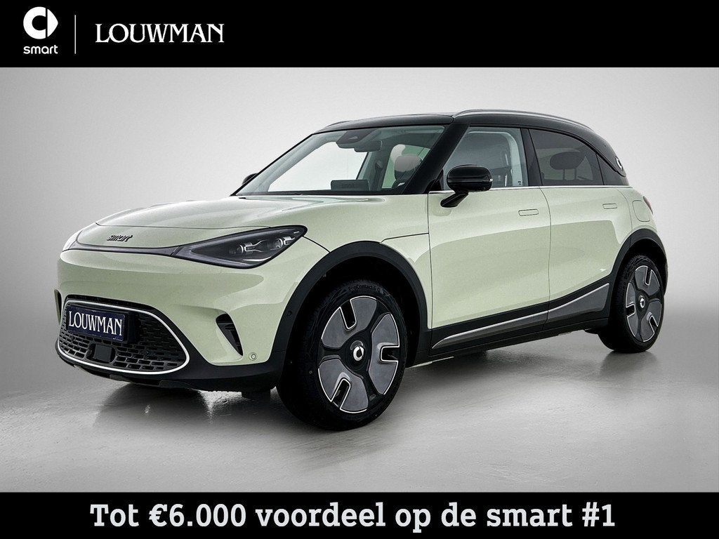 Smart #1 Premium 66 kWh | Warmtepomp | Memorypakket voorstoe, Auto's, Smart, Bedrijf, Te koop, #1, 360° camera, ABS, Adaptive Cruise Control