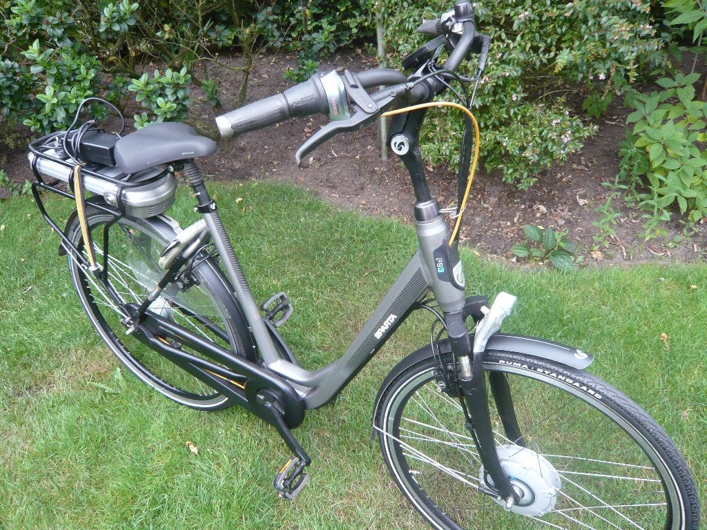 Mooie aluminium 28"-54 cm sparta F8E 36v E BIKE 8v, Fietsen en Brommers, 51 tot 55 cm, Ophalen, Gebruikt, Sparta