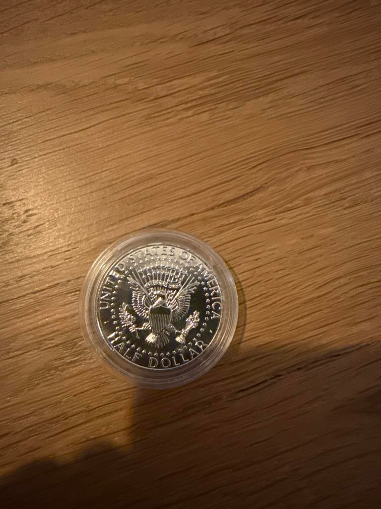 Half dollar Apollo, Ophalen of Verzenden, Noord-Amerika, Losse munt