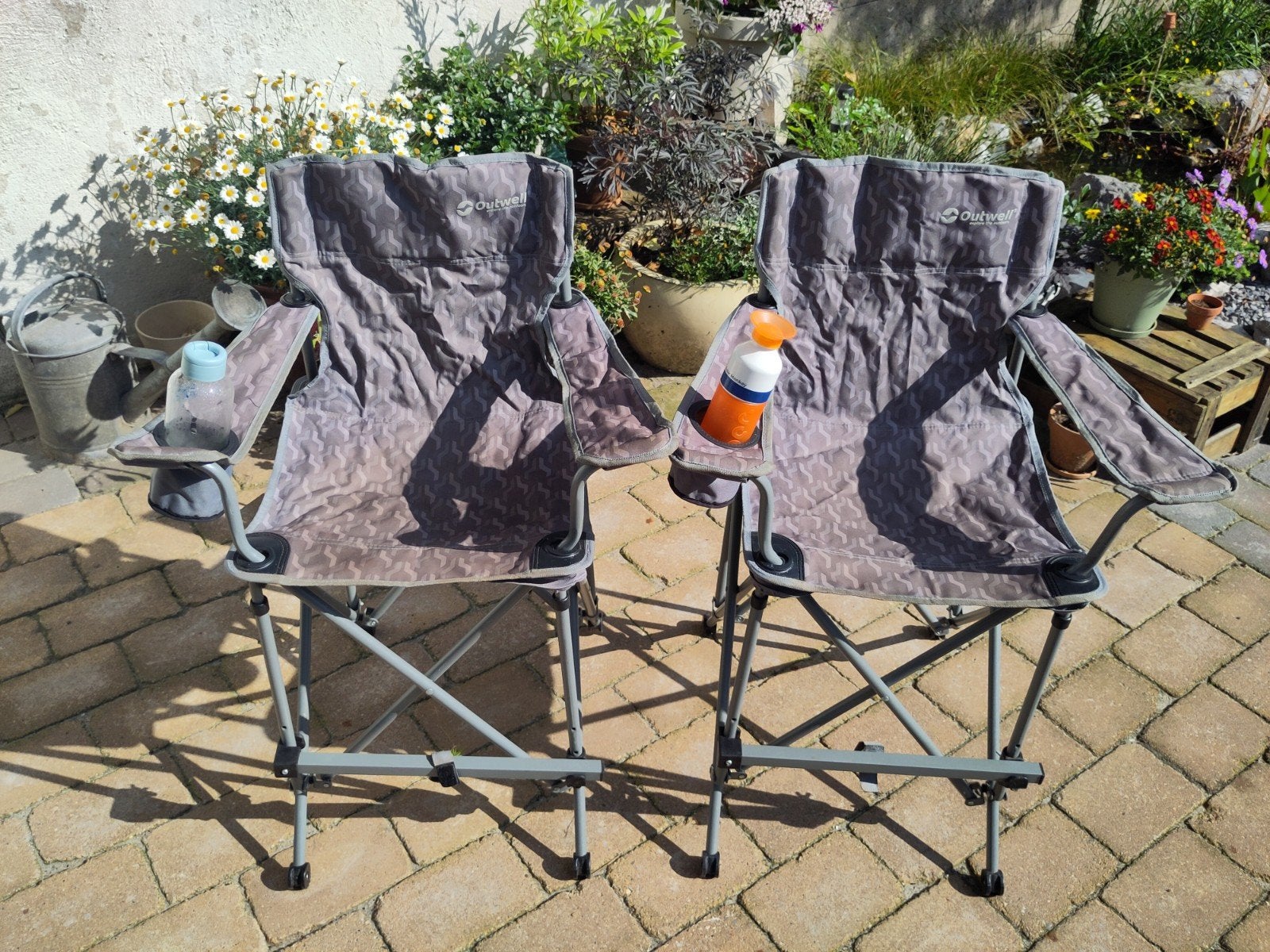Outwell compacte kindercampingstoelen (1 a €10 - 2 a €15), Ophalen, Gebruikt, Campingstoel