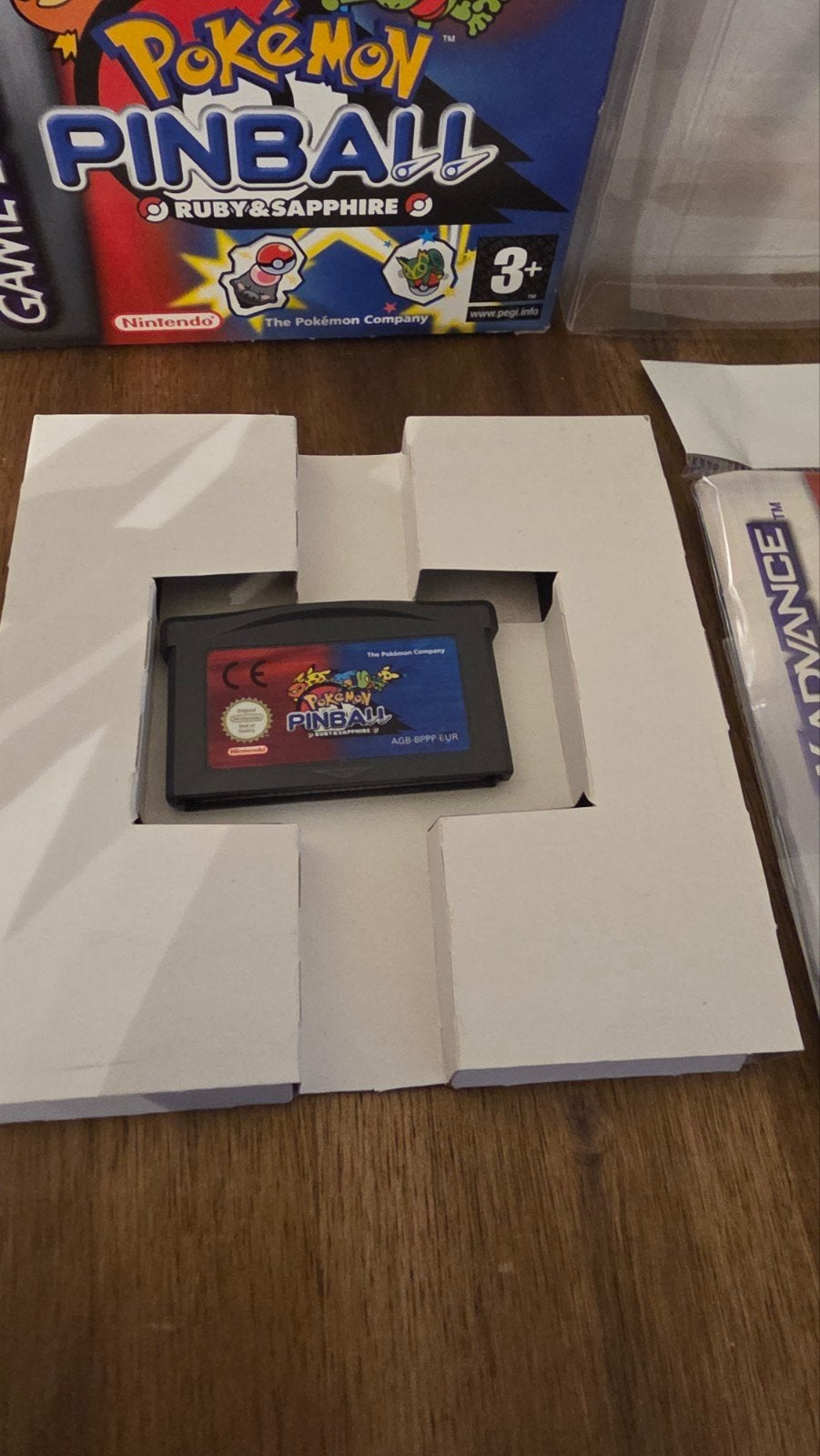 Pokémon Pinball Ruby & Sapphire - Game Boy Advance (GBA), Spelcomputers en Games, Nintendo, ., 1 speler, Ophalen of Verzenden