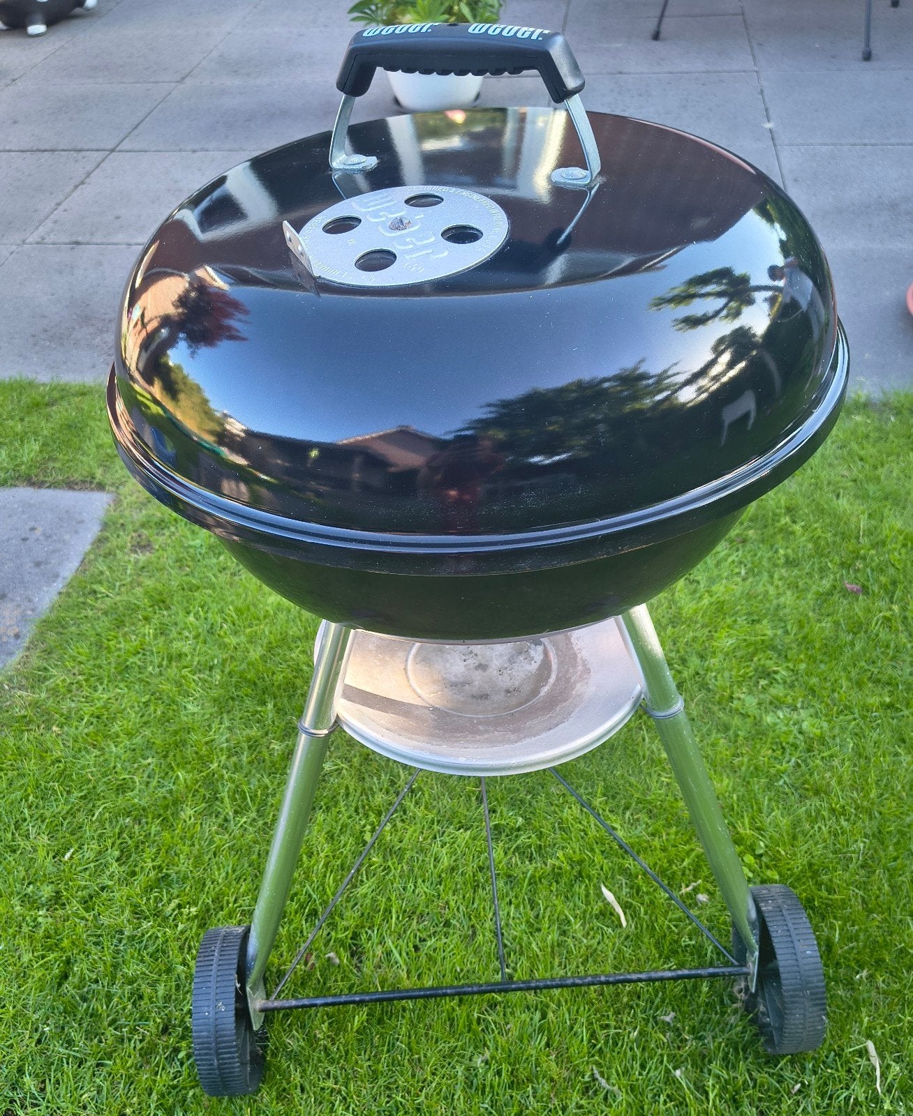 Weber Compact 47cm Kettle BBQ met accessoires, Ophalen, Gebruikt, Weber, Met accessoires