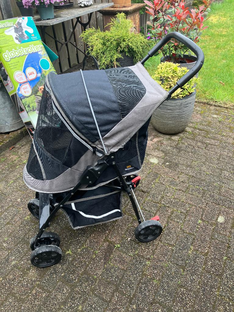 Ferplast globetrotter honden buggy / kar, Dieren en Toebehoren, Honden-accessoires, Zo goed als nieuw, Ophalen