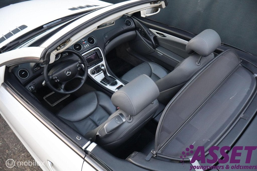 Mercedes SL500 V8 aut AMG-optiek | youngtimer 04-2002 | BOSE, Auto's, Automaat, Achterwielaandrijving, Gebruikt, Cabriolet