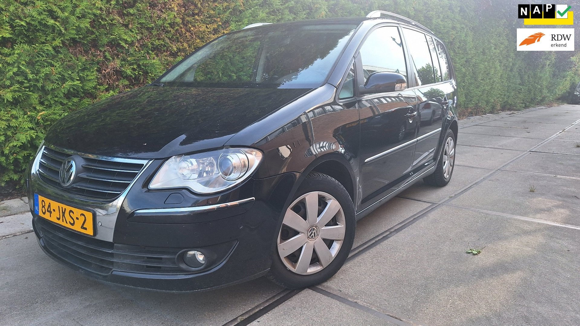 Volkswagen Touran 2.0 TDI Highline Business, Auto's, Volkswagen, 15 km/l, Gebruikt, Zwart, 4 cilinders