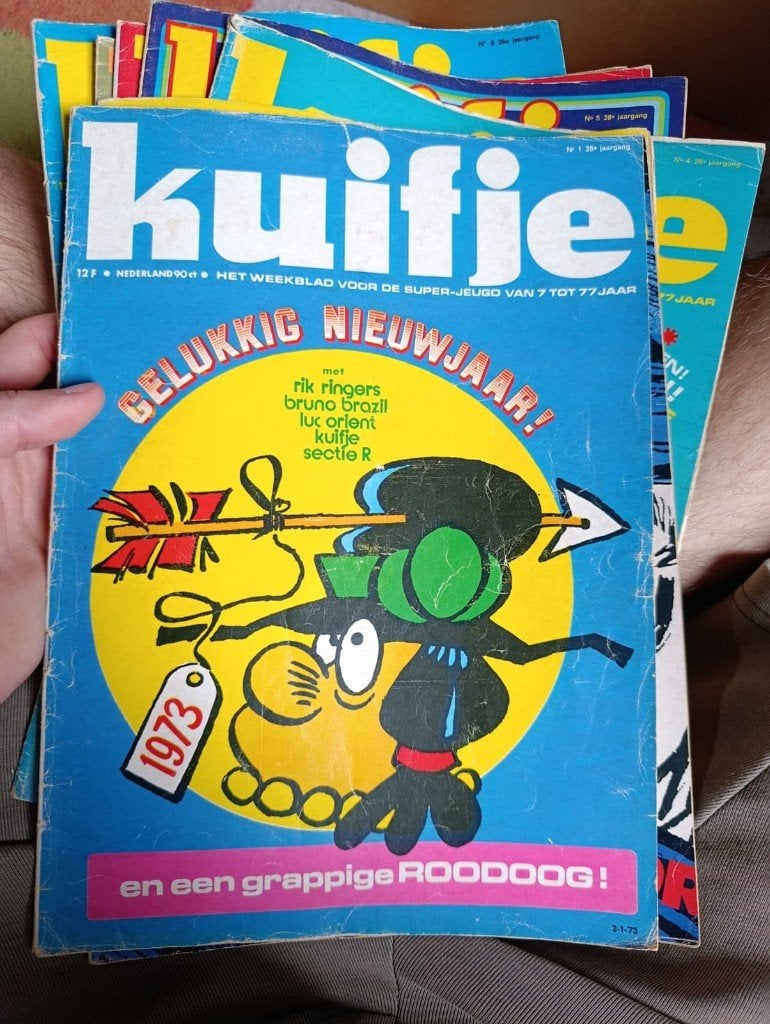 Kuifje weekblad (diversen) 28e, 37e & 38e jaargang, Boeken, Meerdere stripboeken, Ophalen, Zo goed als nieuw