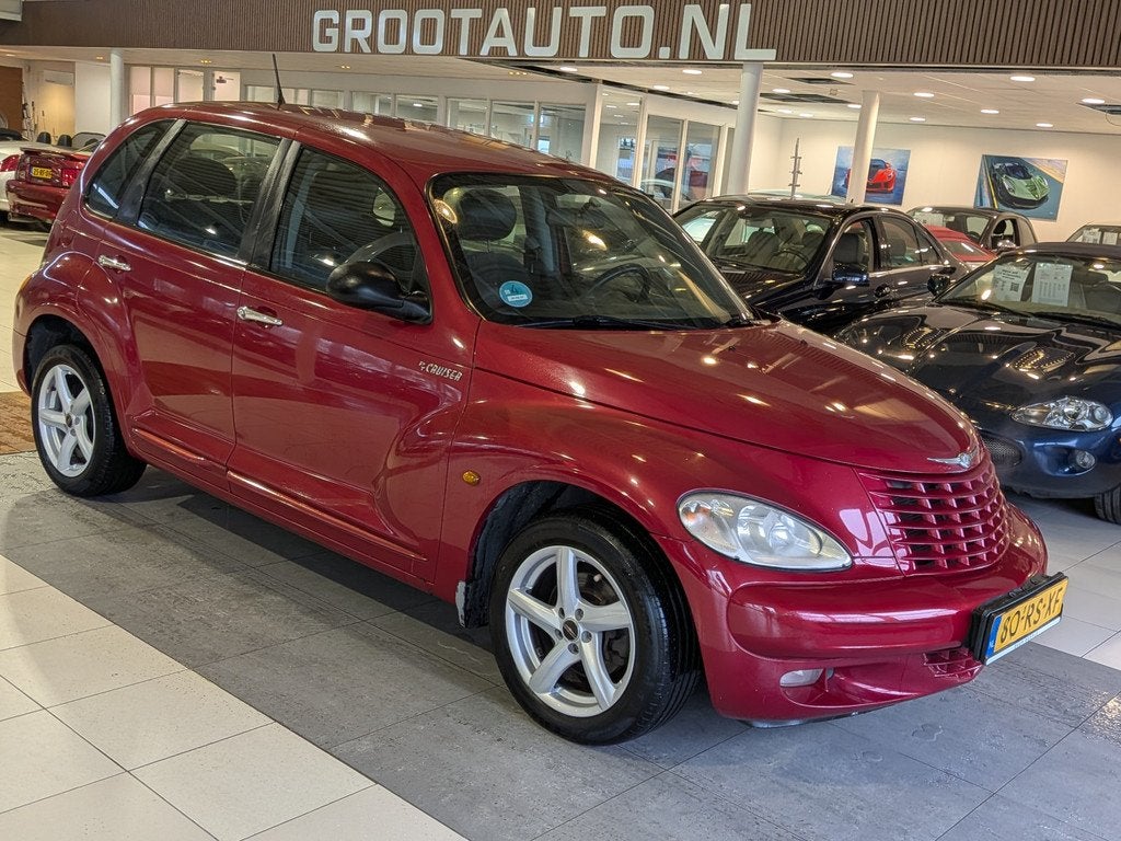 Chrysler PT Cruiser 2.4i Limited Airco, Cruise Control, Stuu, Auto's, Chrysler, Voorwielaandrijving, 450 kg, Gebruikt, Zwart
