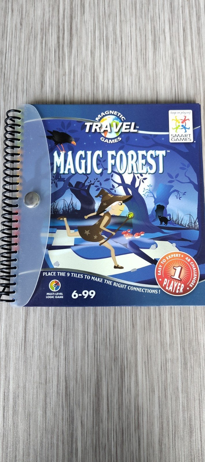 Smart Games Magic Forest Magnetisch Puzzelspel, Ophalen of Verzenden, Minder dan 10 stukjes, Zo goed als nieuw, 6 jaar of ouder