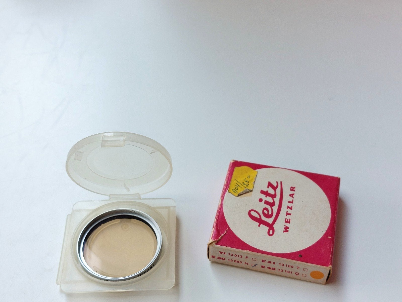 Leica Leitz skylight filter CR 1,5  39mm IZGST, Overige merken, Minder dan 50 mm, Skylightfilter, Refurbished