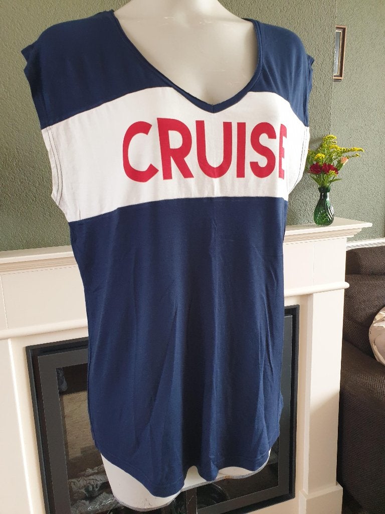 Articles leuk en sportieve top shirt mt 42 L, Maat 42/44 (L), Zo goed als nieuw, Articles, Zonder mouw