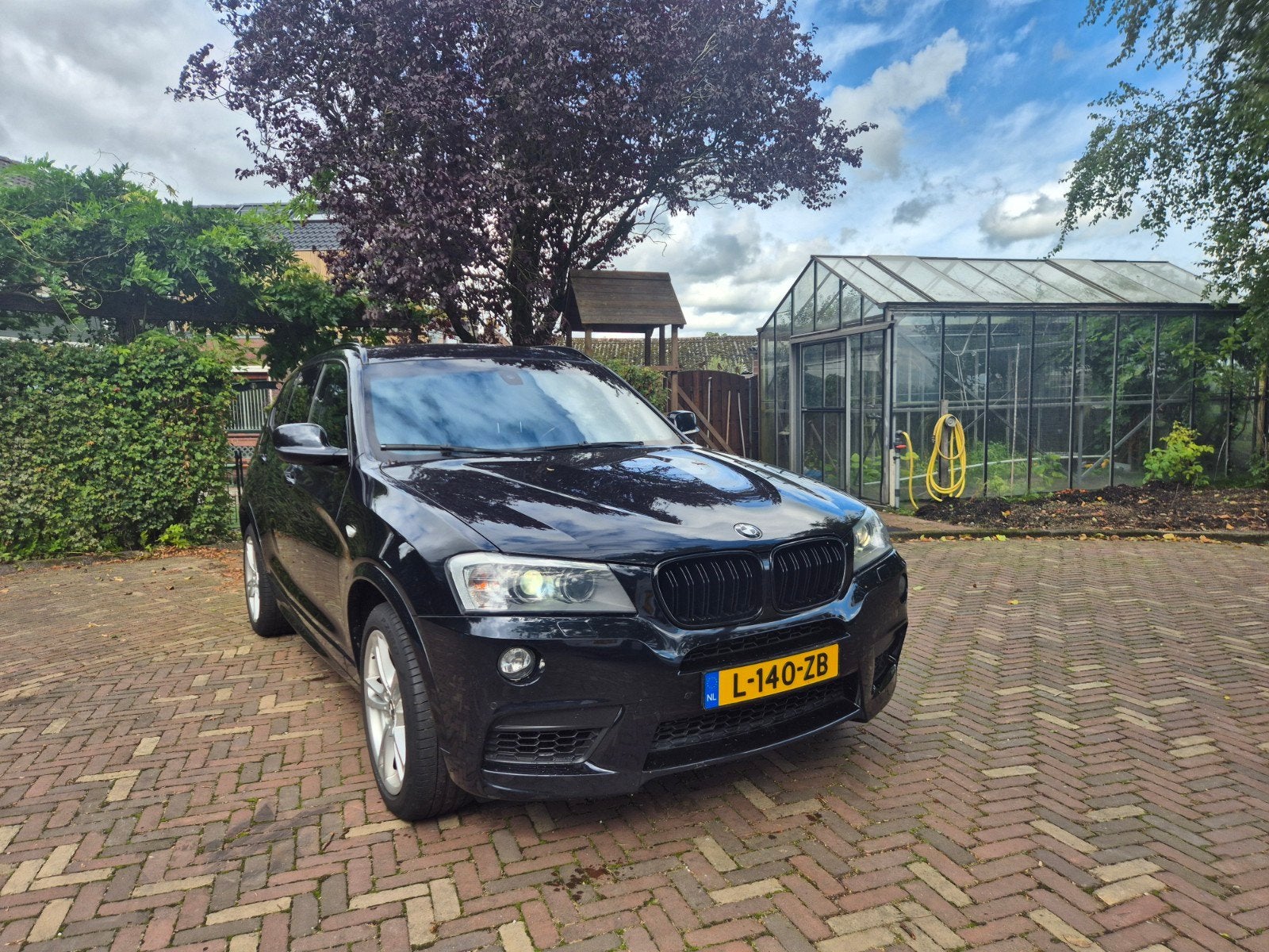 BMW X3 35i 306pk YOUNGTIMER M PAKKET, Auto's, BMW, Automaat, 1780 kg, Zwart, 2000 kg