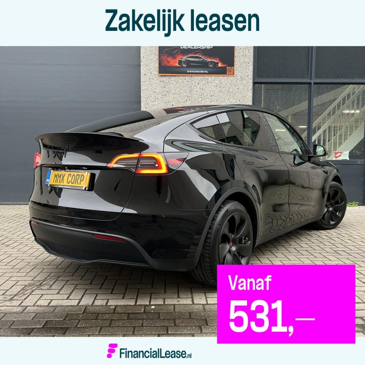 Tesla Model Y Long Range AWD + MMX PACK + IAP +WRAP +20Inch, Automaat, 389 pk, Gebruikt, 542 km