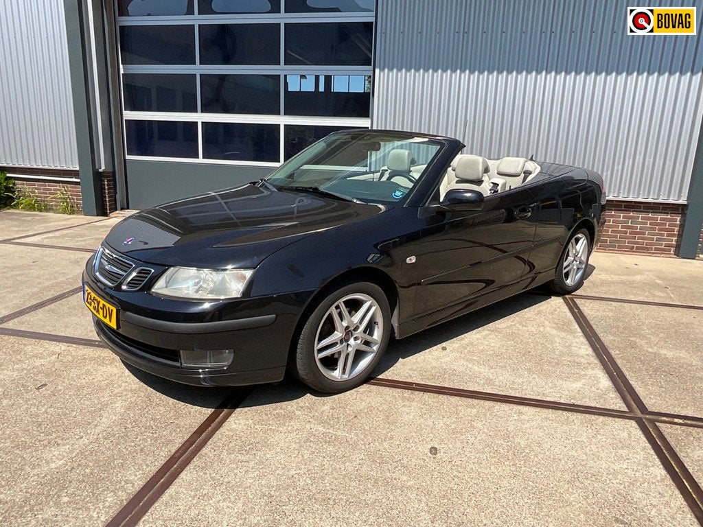 Saab 9-3 Cabrio 1.8t Vector 20 Years Edition, Auto's, Saab, 1998 cc, Gebruikt, Beige, 4 cilinders