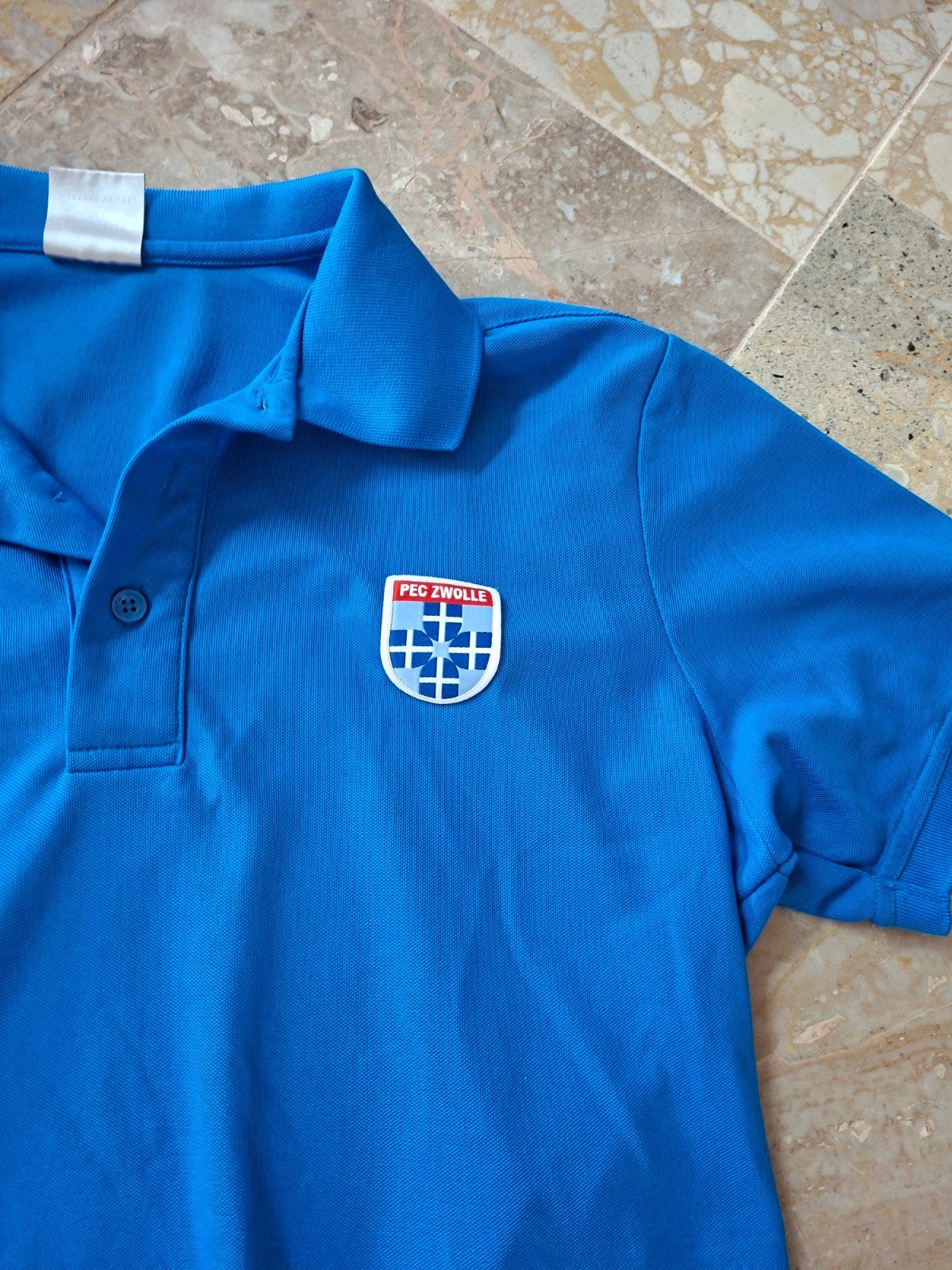 polo pec Zwolle maat m, Ophalen of Verzenden, Zo goed als nieuw, Blauw