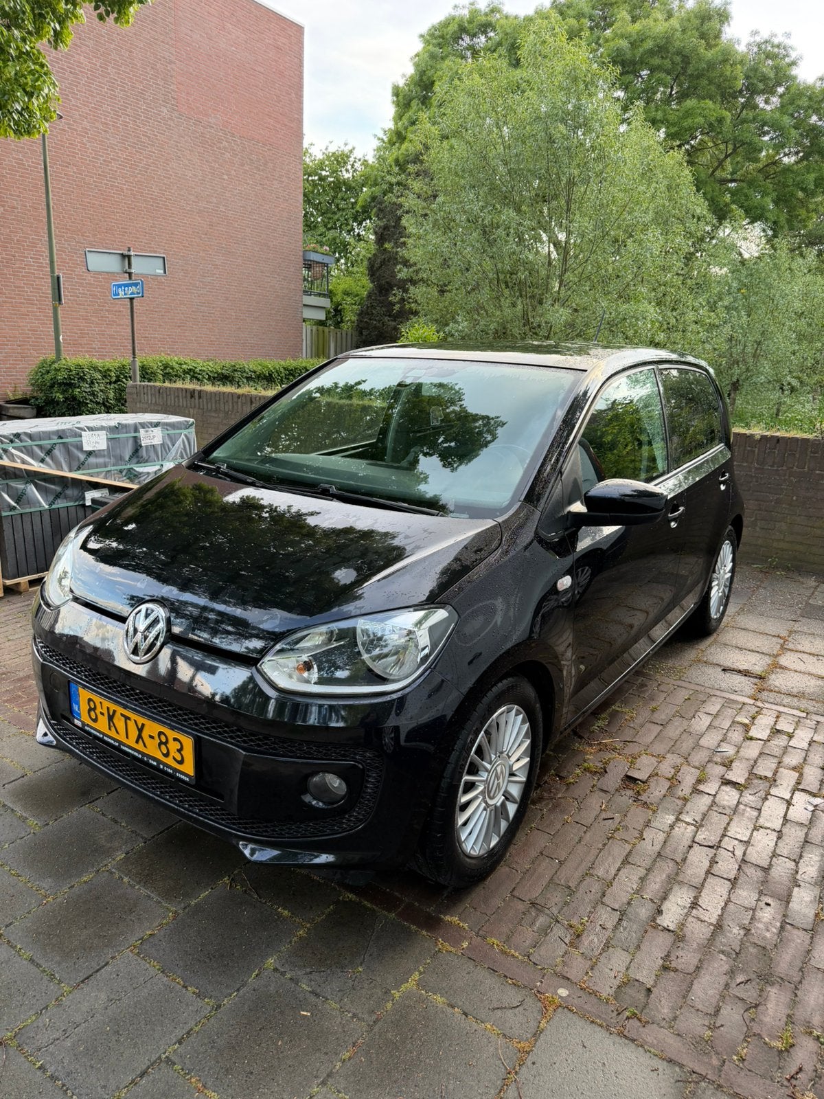 Volkswagen High Up Airco 5-deurs 100% onderhouden Nl Auto, Voorwielaandrijving, Euro 5, Stof, 600 kg