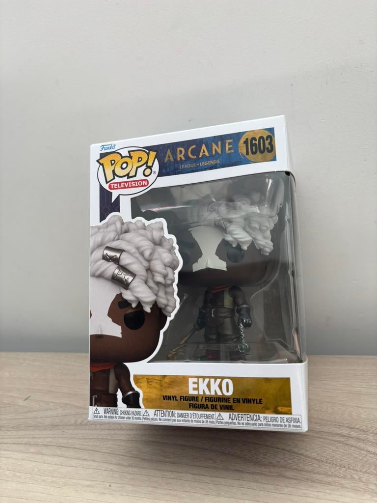 Funko Pop! Ekko #1603 – Arcane League of Legends, Funko Europe, Ophalen of Verzenden, Zo goed als nieuw, 4th floor, 1 Queen Caroline St, London W6 9YN, Verenigd Koninkrijk