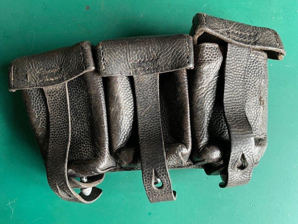 Duits K98 munitietasje origineel wo2 ww2, Ophalen of Verzenden, Landmacht, Duitsland