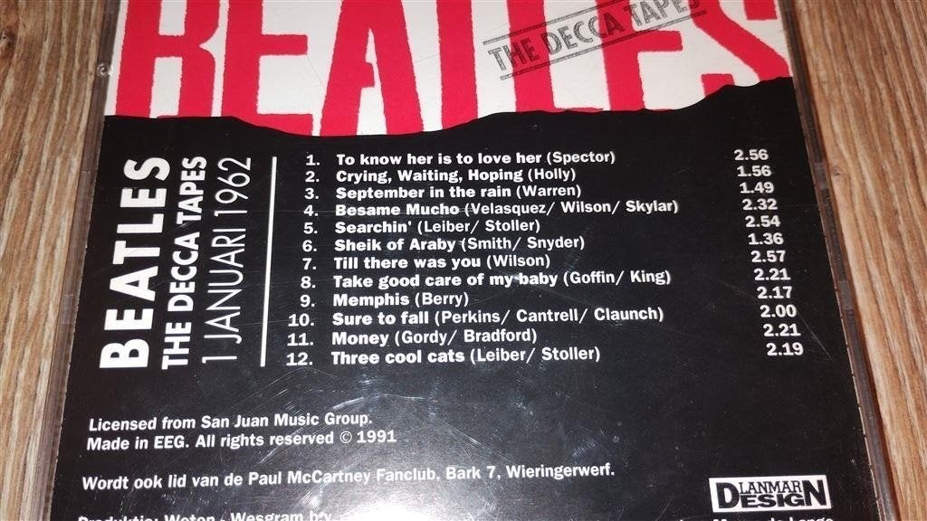 The Beatles - The Decca Tapes, Ophalen of Verzenden, Zo goed als nieuw