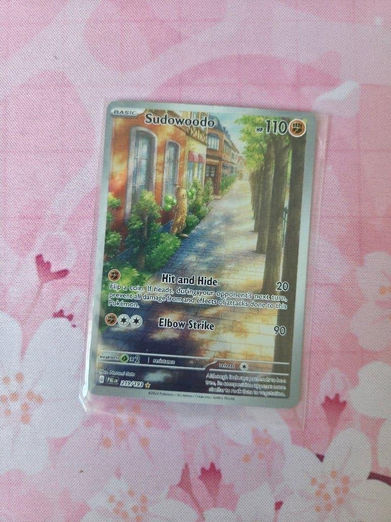 Sudowoodo PAL en 219/193, Ophalen of Verzenden, Zo goed als nieuw, Losse kaart