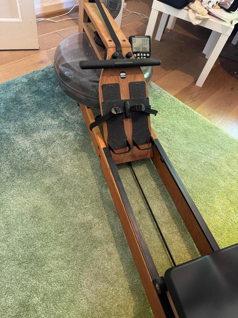 Waterrower roeitrainer - Hout, opklapbaar, Ophalen, Overige materialen, Gebruikt, Armen