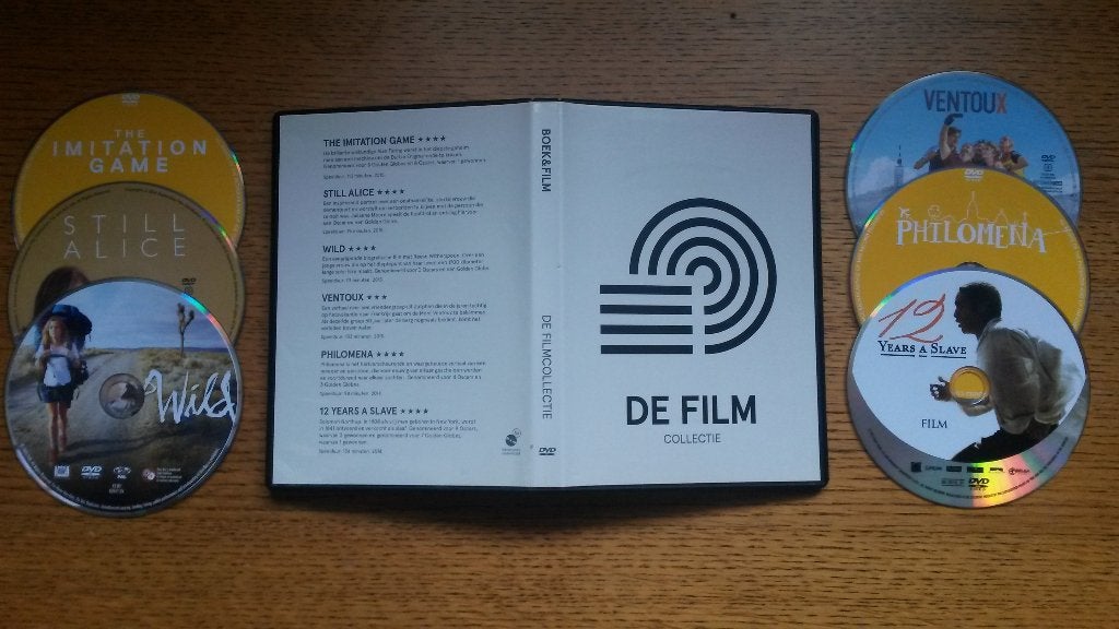 Boek & Film, De Filmcollectie 6dvd box o.a. Wild, Ventoux, Cd's en Dvd's, Vanaf 16 jaar, Overige gebieden, Verzenden, Speciale editie