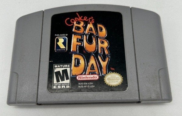 Inkoop Conker's Bad Fur Day n64, Spelcomputers en Games, Ophalen of Verzenden, Gebruikt