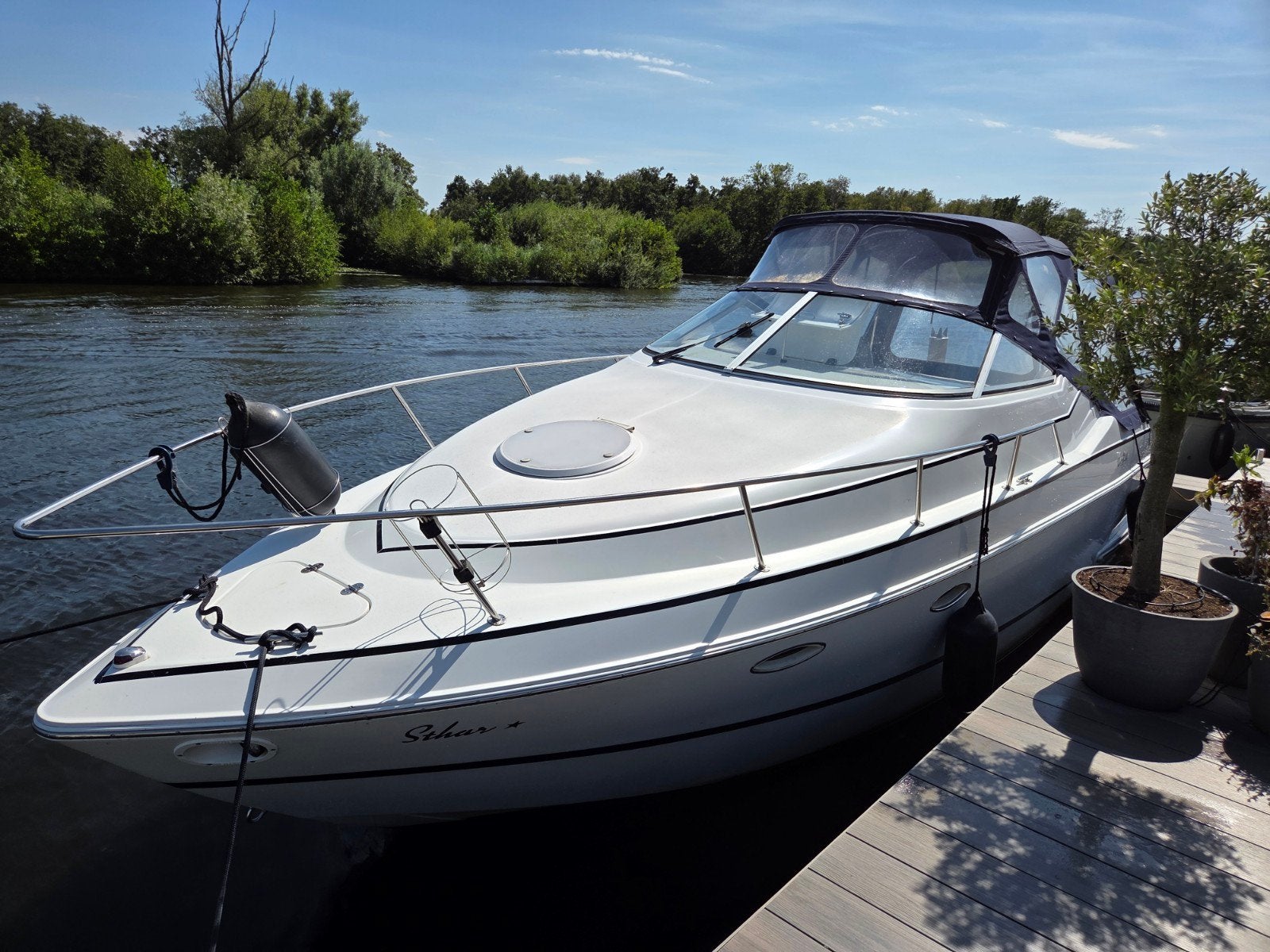 Chris Craft Crowne 26 met Volvo Penta 5.7 GI V8, Overige merken, Gebruikt, Speedboot, Walstroom