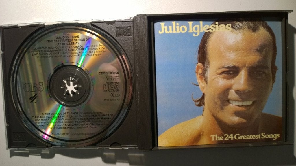 Julio Iglesias - The 24 Greatest Songs, Ophalen of Verzenden, Zo goed als nieuw, Album