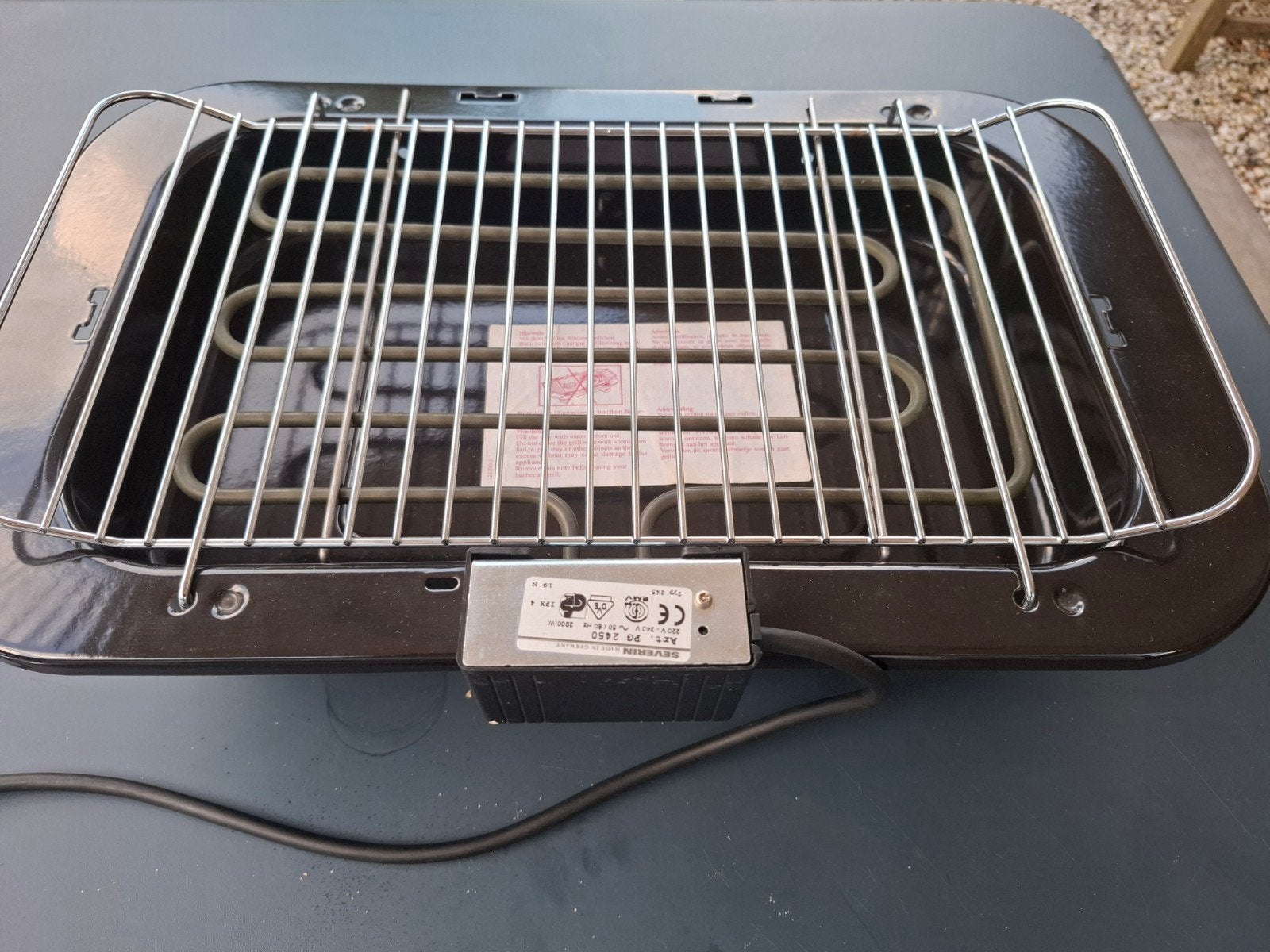 Electrische tafelbarbecue nooit gebruikt!, Ophalen, Nieuw