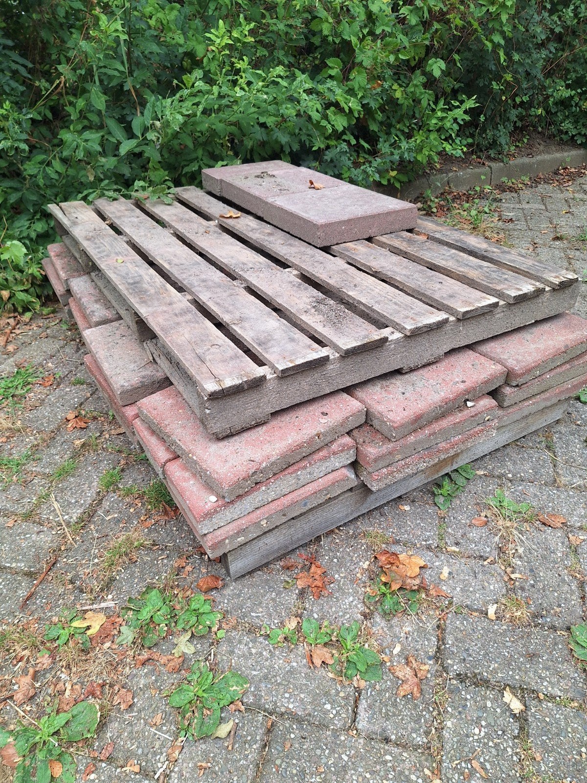 Gratis afhalen, Ophalen, Gebruikt, Beton, Terrastegels