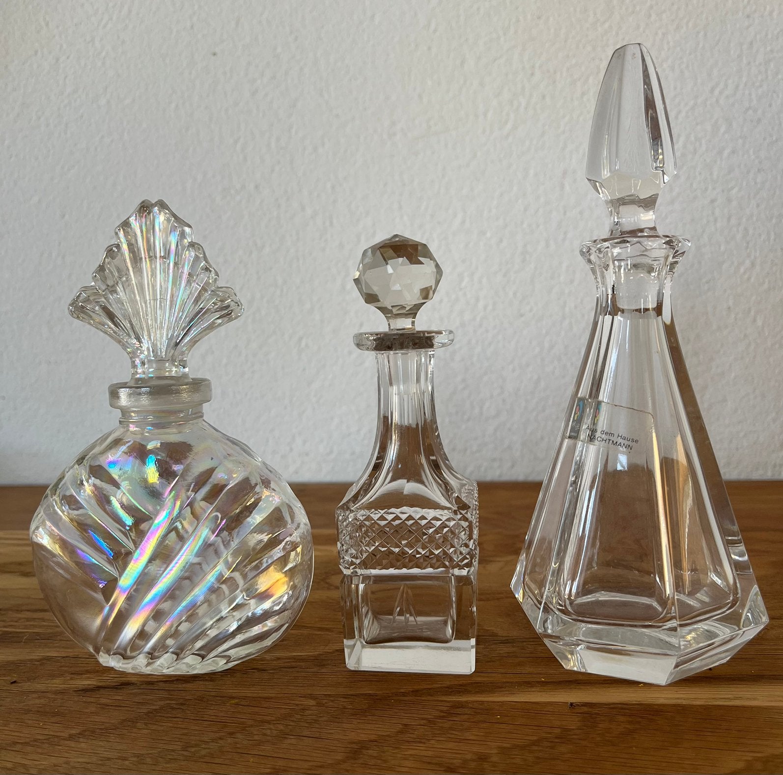 Parfumflesje Kristal Karaf Karaf Vintage, Ophalen of Verzenden