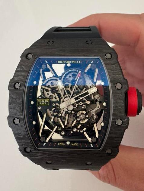 Richard Mille 35-02 Rafael Nadal, Ophalen of Verzenden, Zo goed als nieuw, Overige merken