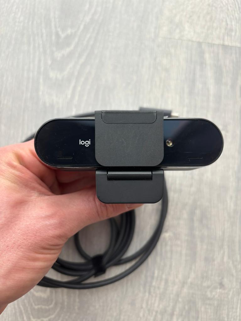 Logitech brio webcam, Computers en Software, Webcams, Ophalen of Verzenden, Zo goed als nieuw
